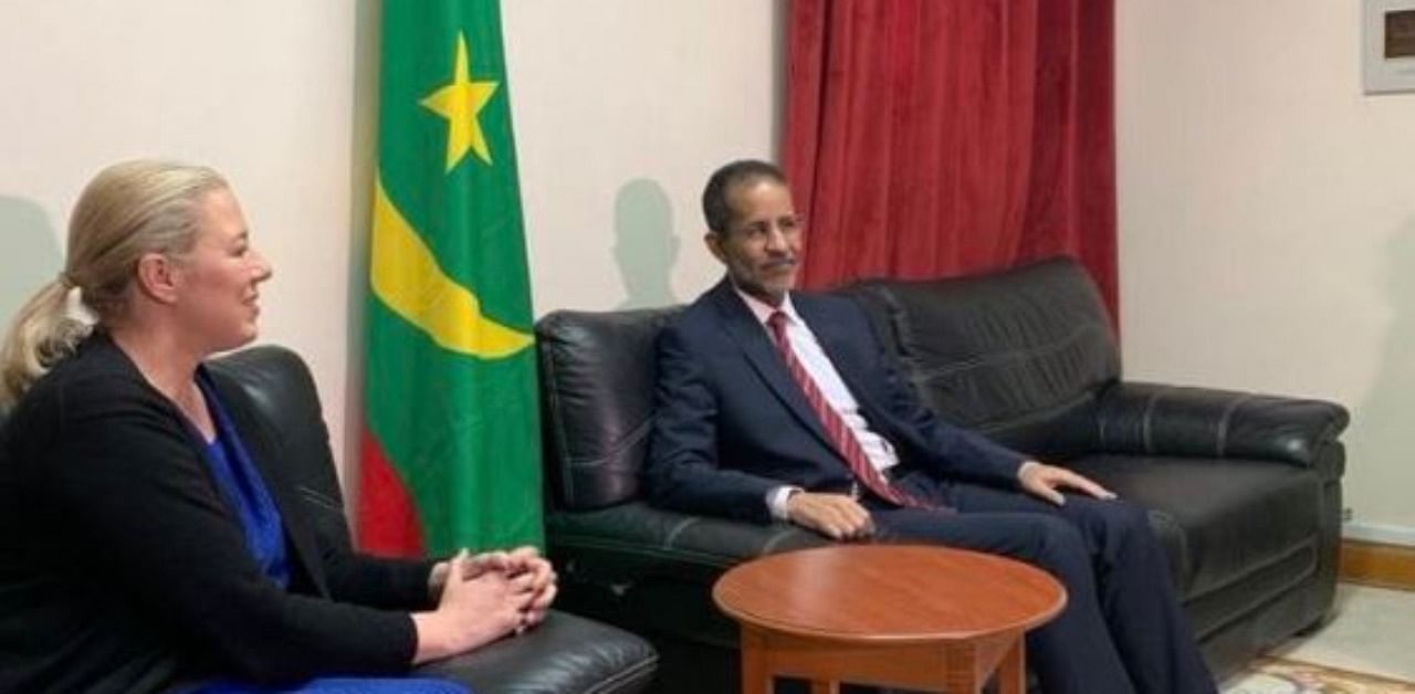 Mauritanian Prime Minister Ismail Ould Bedda Ould Cheikh Sidiya. Credit: Twitter/@JuttaUrpilainen