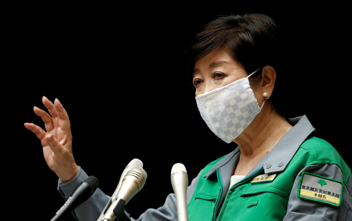  Tokyo Governor Yuriko Koike. Credit: Reuters