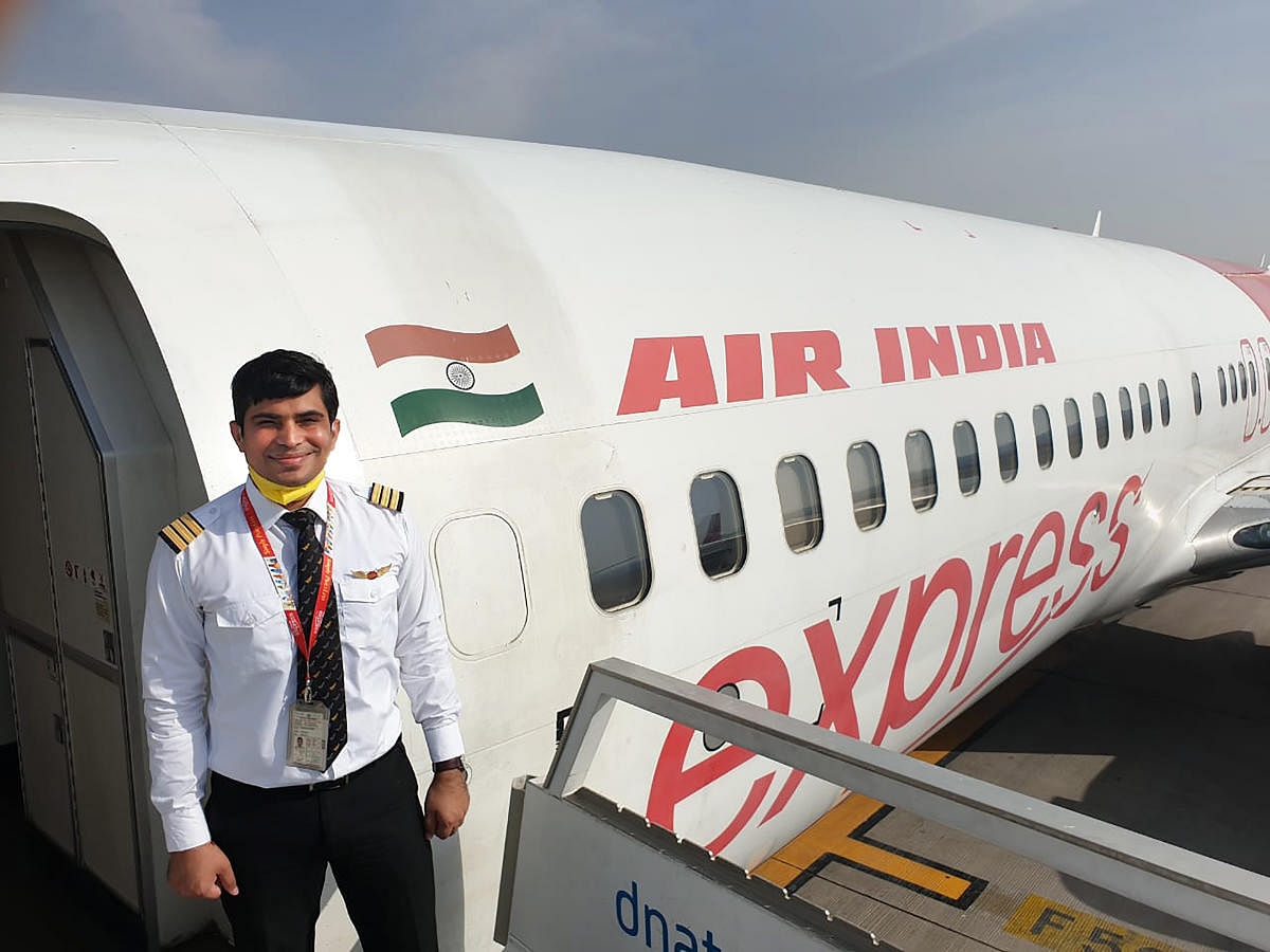 Air India Express co-pilot Akhilesh Kumar, who died during a crash at Kozhikode International Airport. Credit: PTI