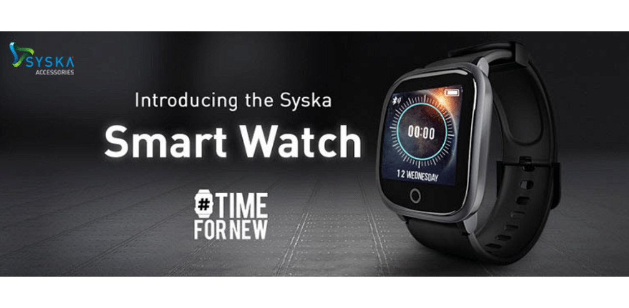 Syska Smart Watch launched in India. Credit: Syska