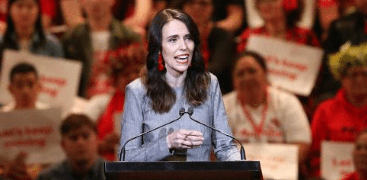 New Zealand's Prime Minister Jacinda Ardern attends the launch of the Labour Party's election campaign in Auckland. Credit: AFP Photo