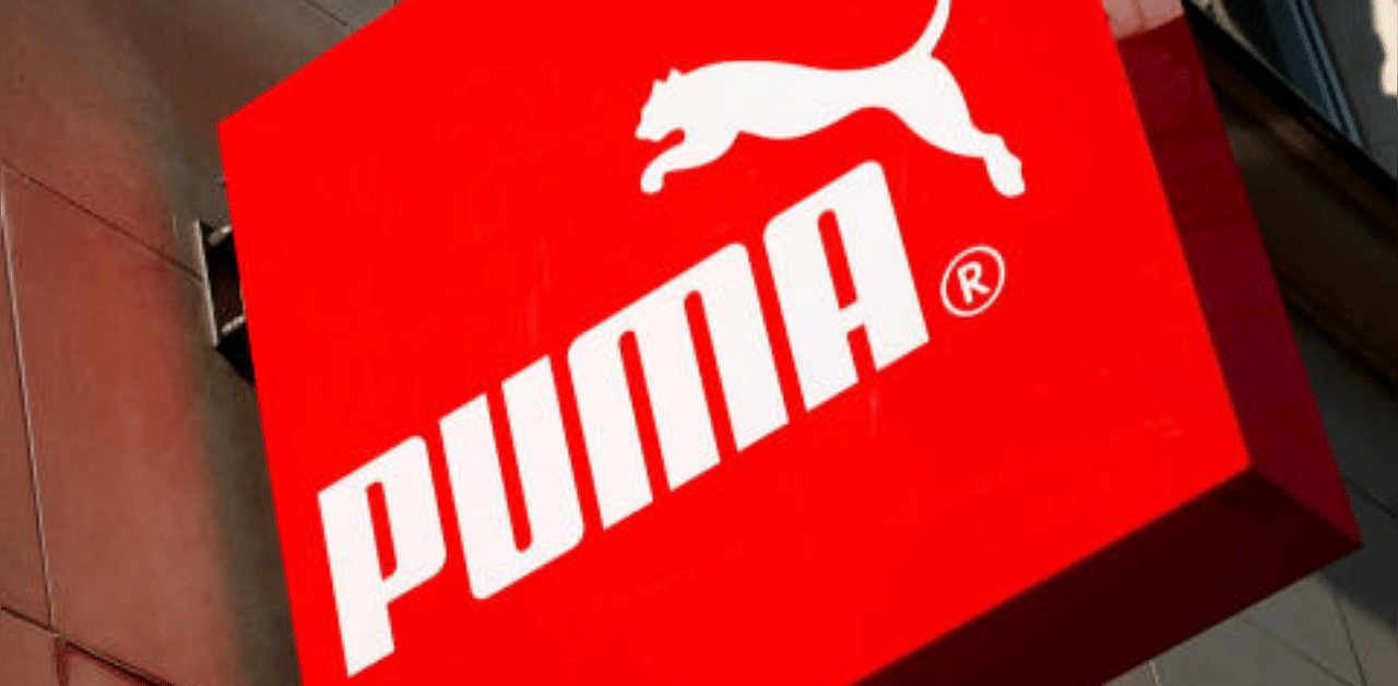 The logo of German sports goods firm Puma. Credit: Reuters Photo