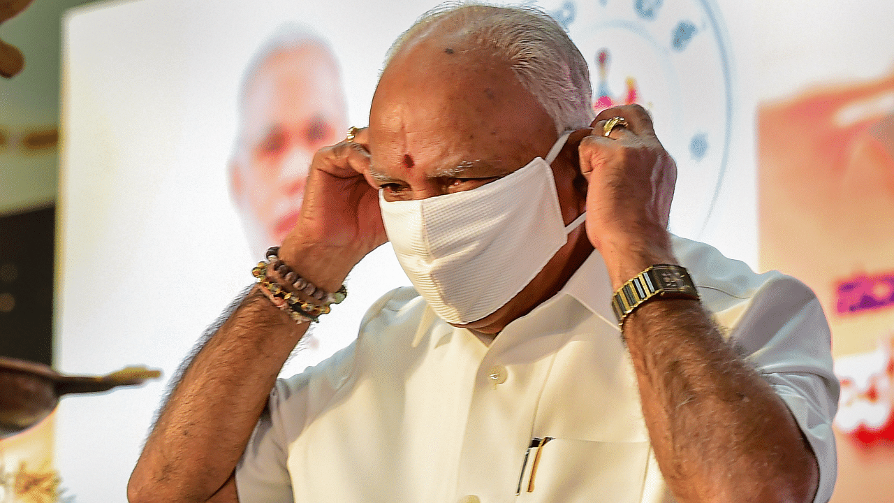 Karnataka CM BS Yediyurappa. Credits: PTI Photo