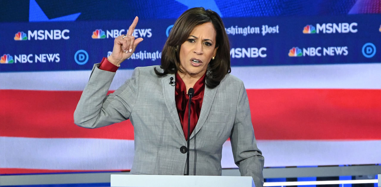 Former Presidential candidate and Senator Kamala Harris. Credit: AFP Photo