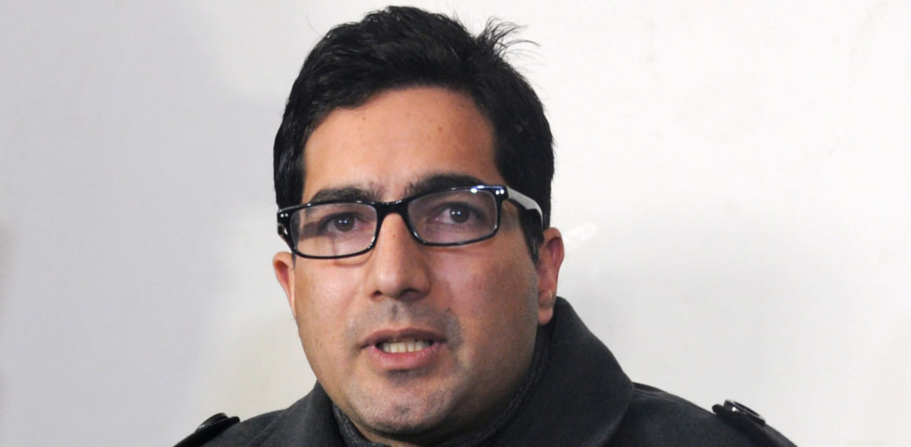 Shah Faesal had dropped a hint about stepping away from politics on Sunday as he edited his personal details on Twitter, removing the reference to his political affiliations.Credit: PTI File Photo