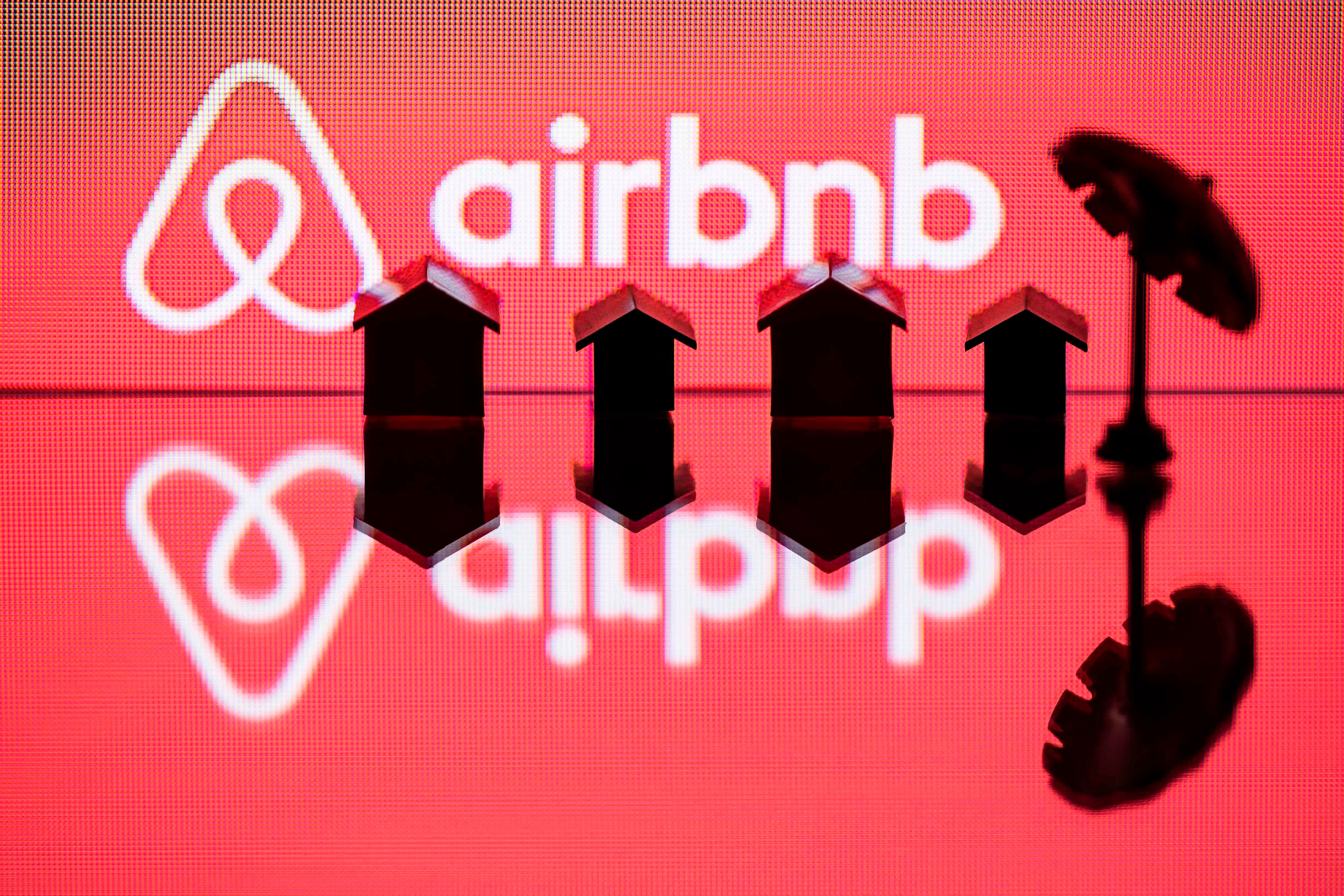 Logo of rental website Airbnb. Credits: AFP Photo