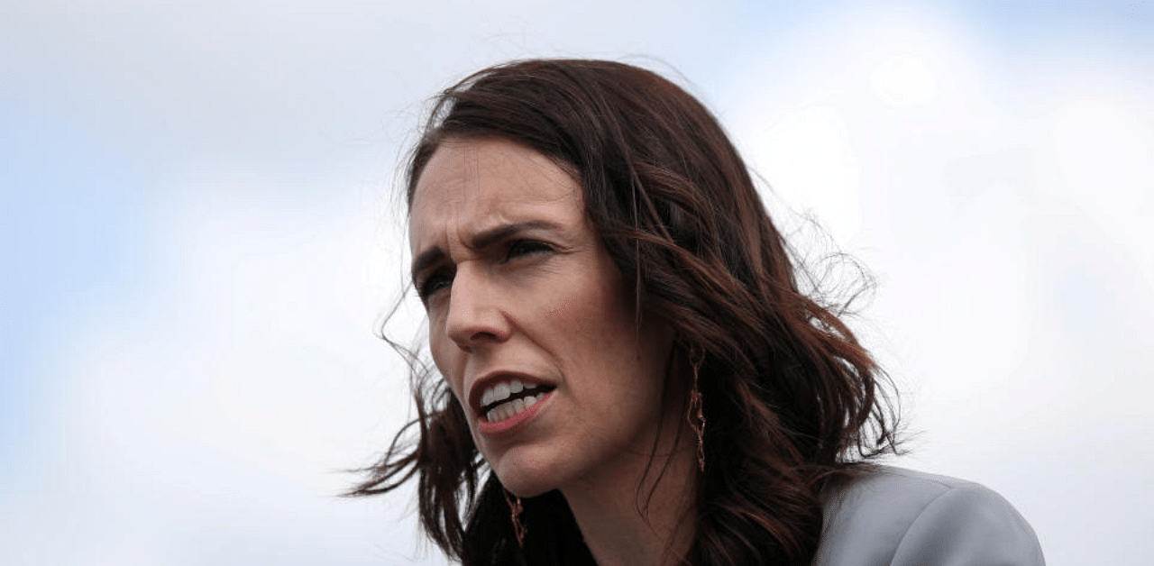 Prime Minister Jacinda Ardern said four cases had been detected in a single family in Auckland from an unknown source. Credit: Reuters File Photo