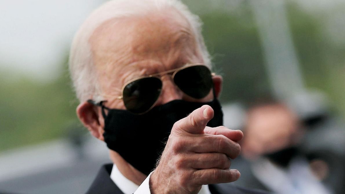 Biden has spoken with the vice-presidential candidates through a combination of in-person sessions and remote meetings over the past few weeks, but the exact timing and circumstances of all of the meetings are not clear. Credit: Reuters/file