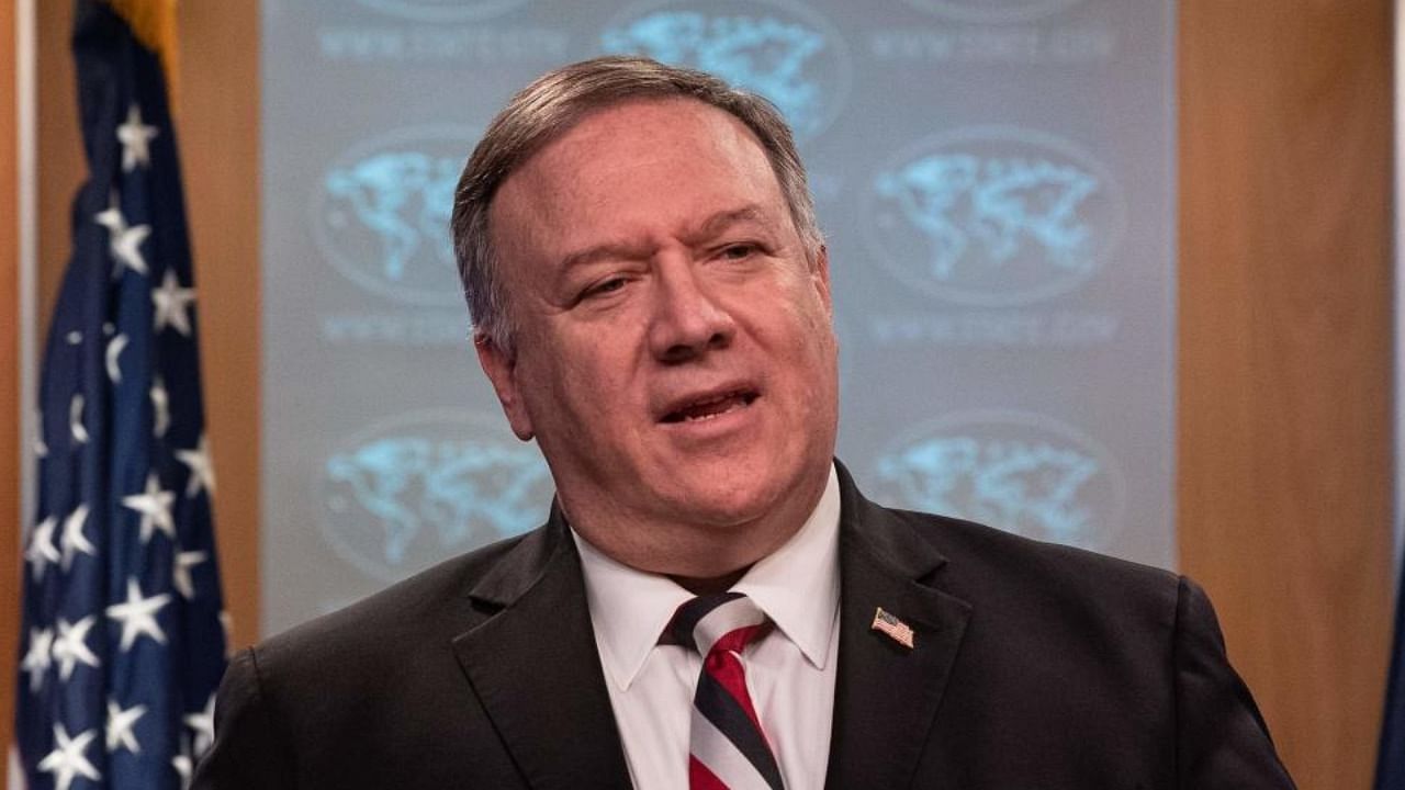 Pompeo was accused of abuse of power after he used an obscure emergency procedure to ram through $8.1 billion in arms sales to Saudi Arabia and other Arab allies in May of last year. Credit: AFP/file