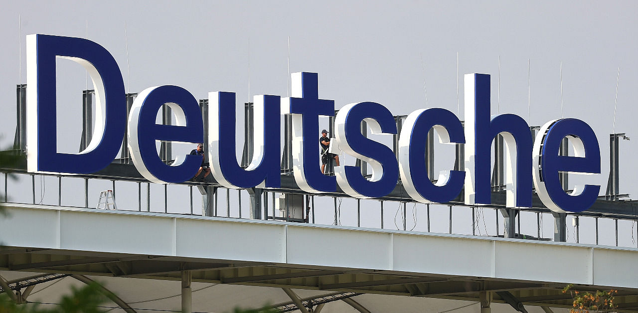 Deutsche bank logo. Credit: Reuters Photo