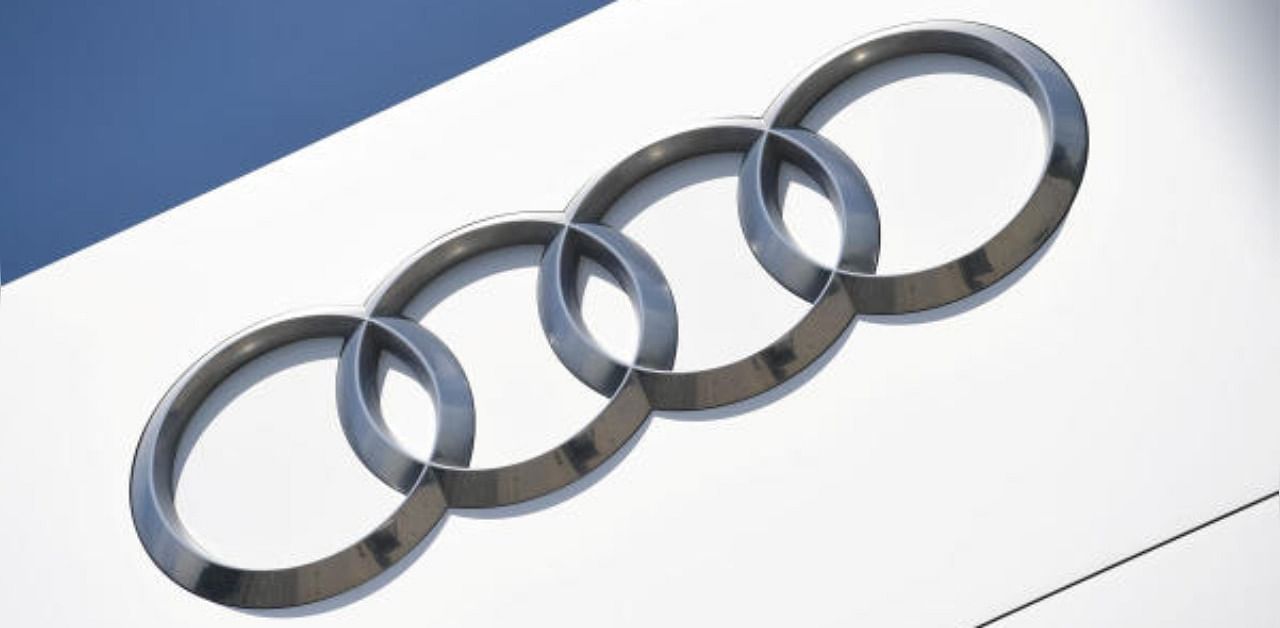 The company logo is seen at the headquarters of the German car manufacturer Audi in Ingolstadt, Germany. Credit: Reuters
