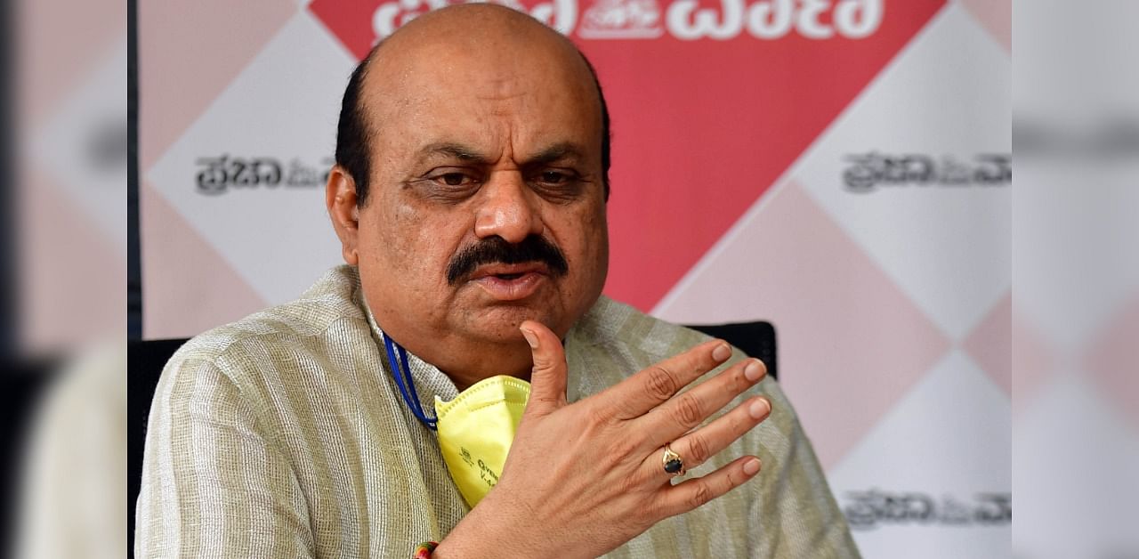 Karnataka Home Minister Basavaraj Bommai said that the government will also recover losses to public property from those who were responsible for rioting. Credit: DH Photo/Krishnakumar P S
