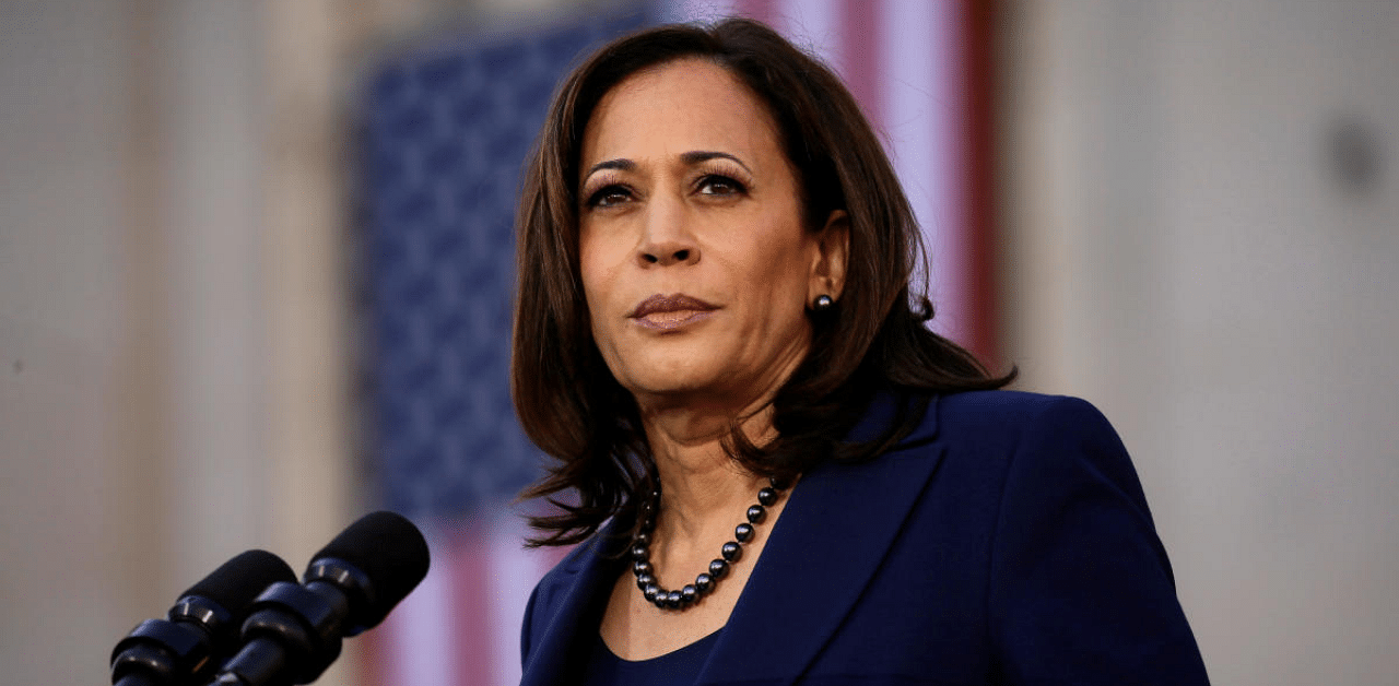 The former California attorney general is the first person of Indian descent in the running mate role and personifies the diversity seen as key to building enthusiasm for the Democratic ticket. Credit: Reuters