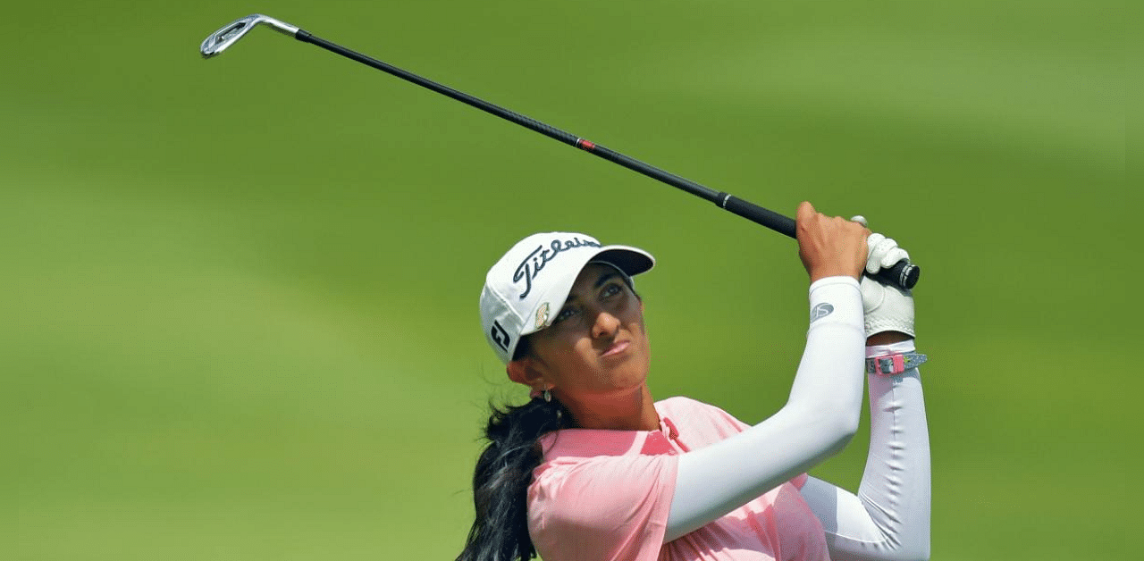 Aditi Ashok. Credit: AFP File Photo