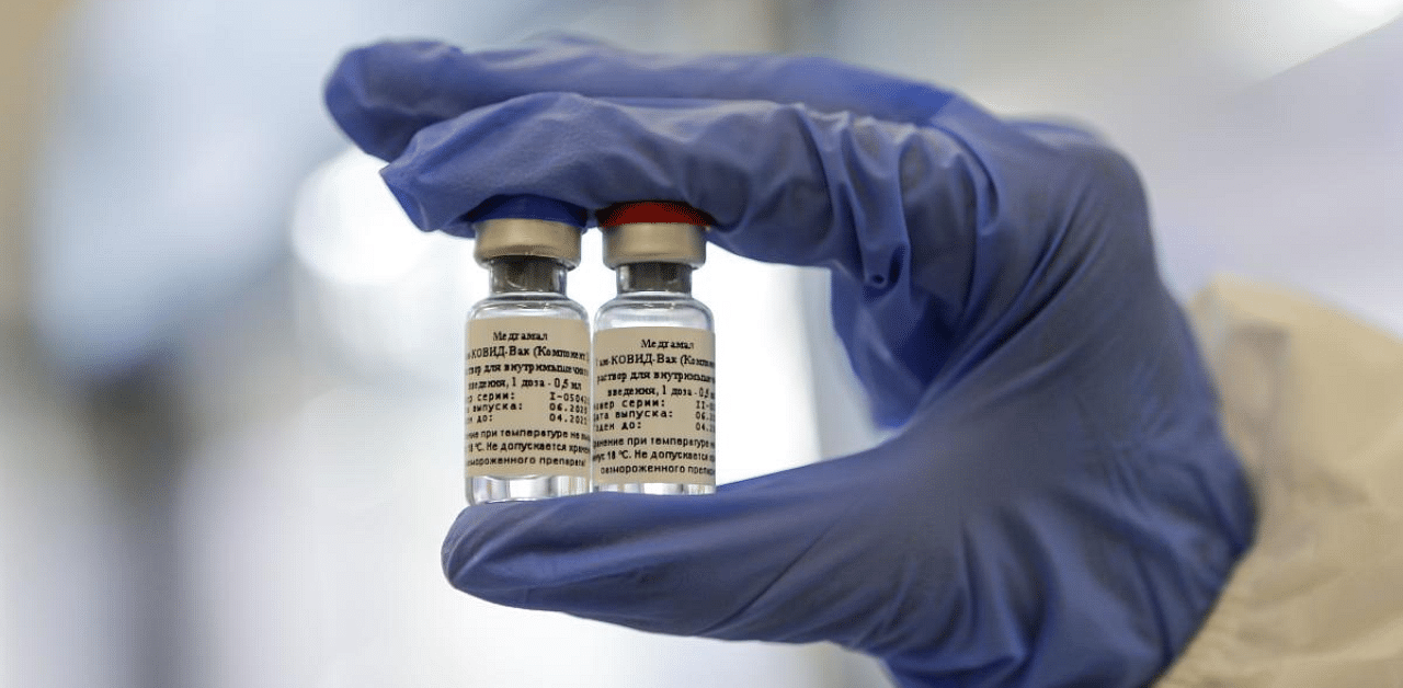Russian President Vladimir Putin said on Tuesday his was the first country to grant regulatory approval to a Covid-19 vaccine, after less than two months of human testing. Credit: AFP Photo