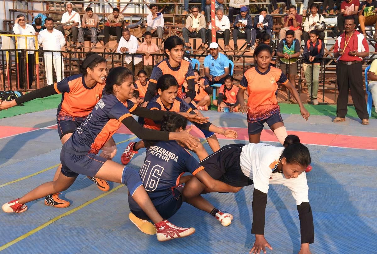 Kabaddi practice brought in smiles, energy and excitement.