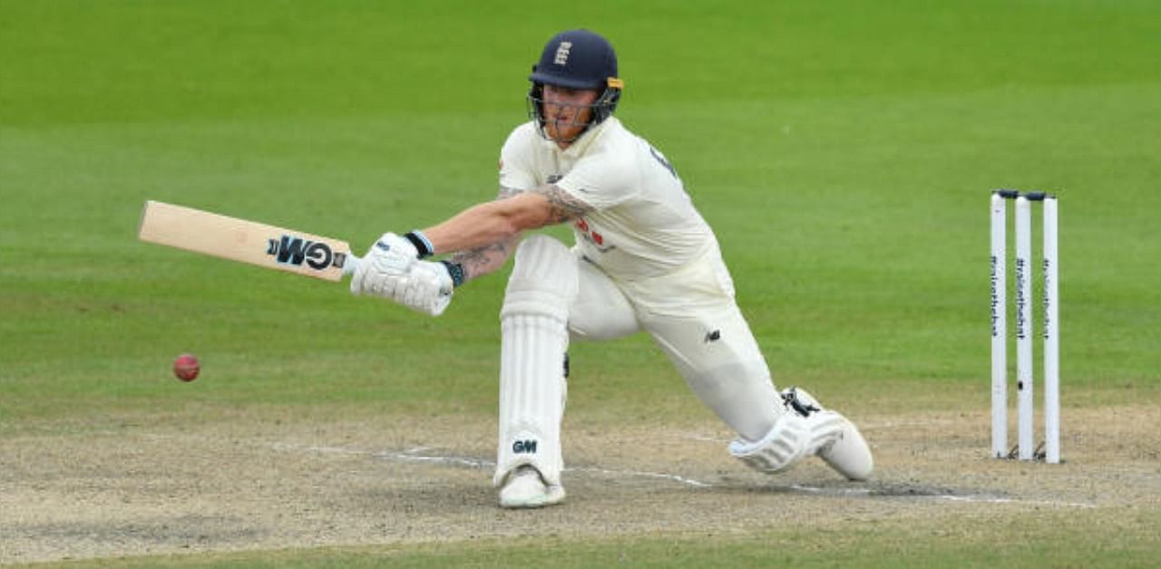 England's Ben Stokes in action. Credit: Reuters Photo