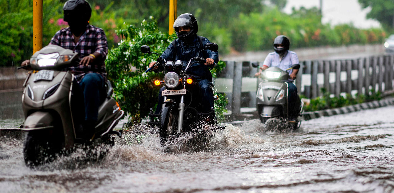 The rains are expected to bring down the rain deficiency in the national capital. Credit: AFP Photo