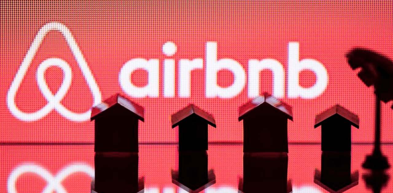 Logo of rental website Airbnb. Credit: AFP Photo