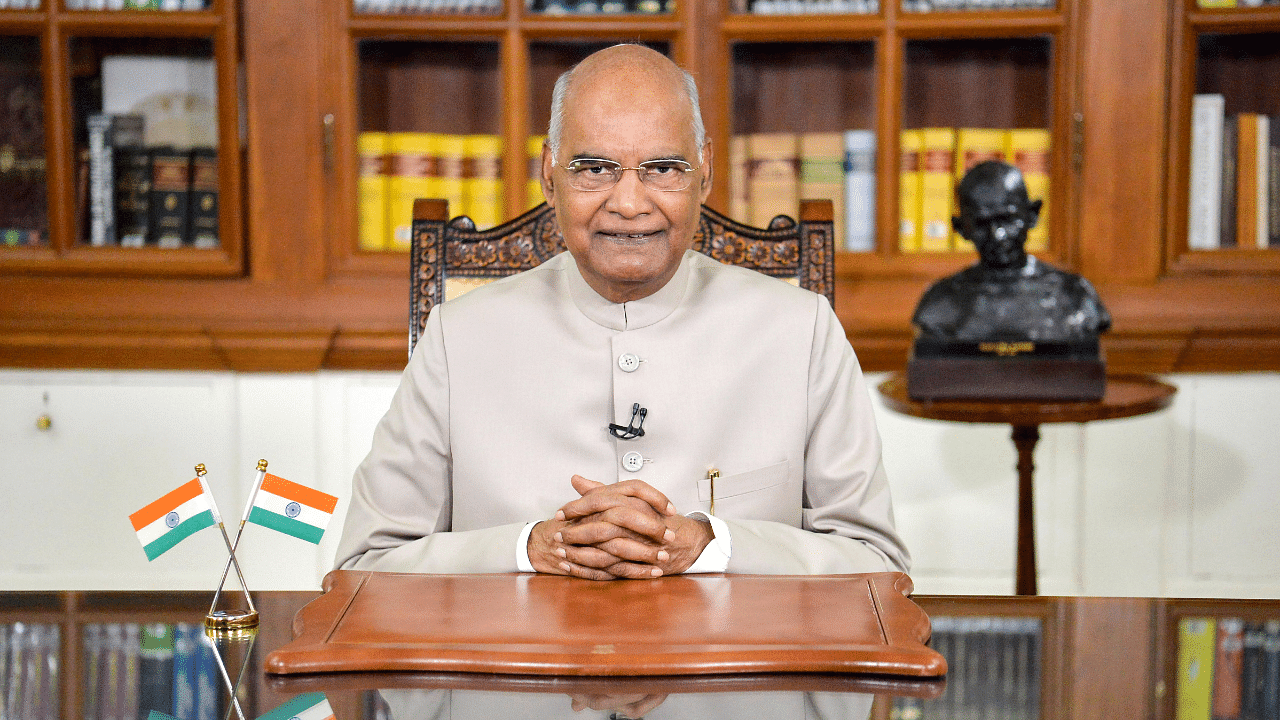 President Kovind addresses the nation on the eve of 74th Independence Day. Credits: PTI Photo