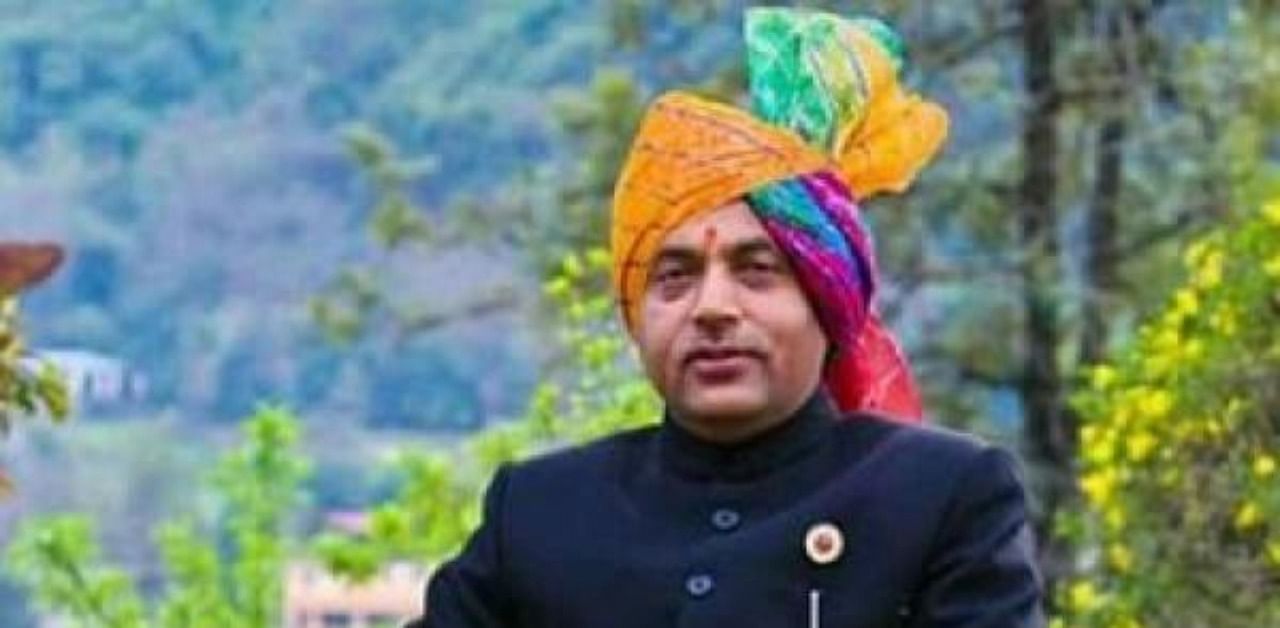 Himachal Pradesh CM Jai Ram Thakur. Credit: DH File Photo
