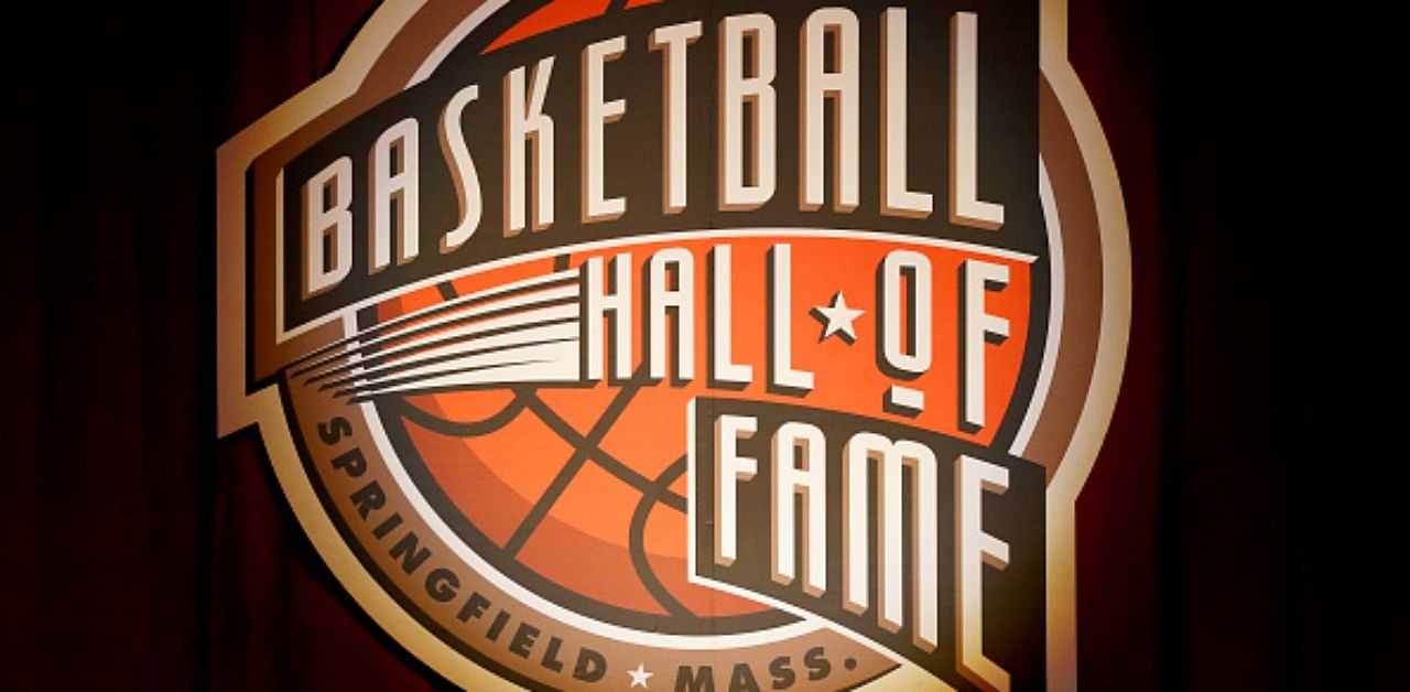 Basketball Hall of Fame logo. Credit: Getty Images