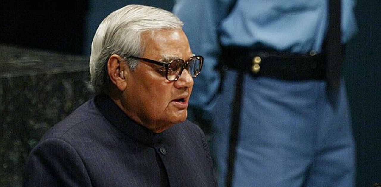 Late Former PM Atal Bihari Vajypayee. Credit: Getty Images