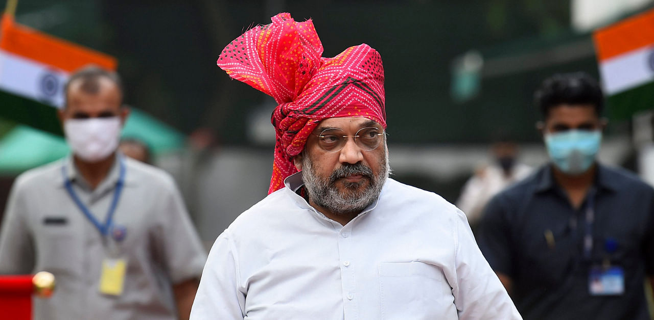 The trade unions urged Amit Shah to get these FIRs filed throughout India against trade union leaders and activists, withdrawn in the best interest of democracy. Credit: PTI Photo