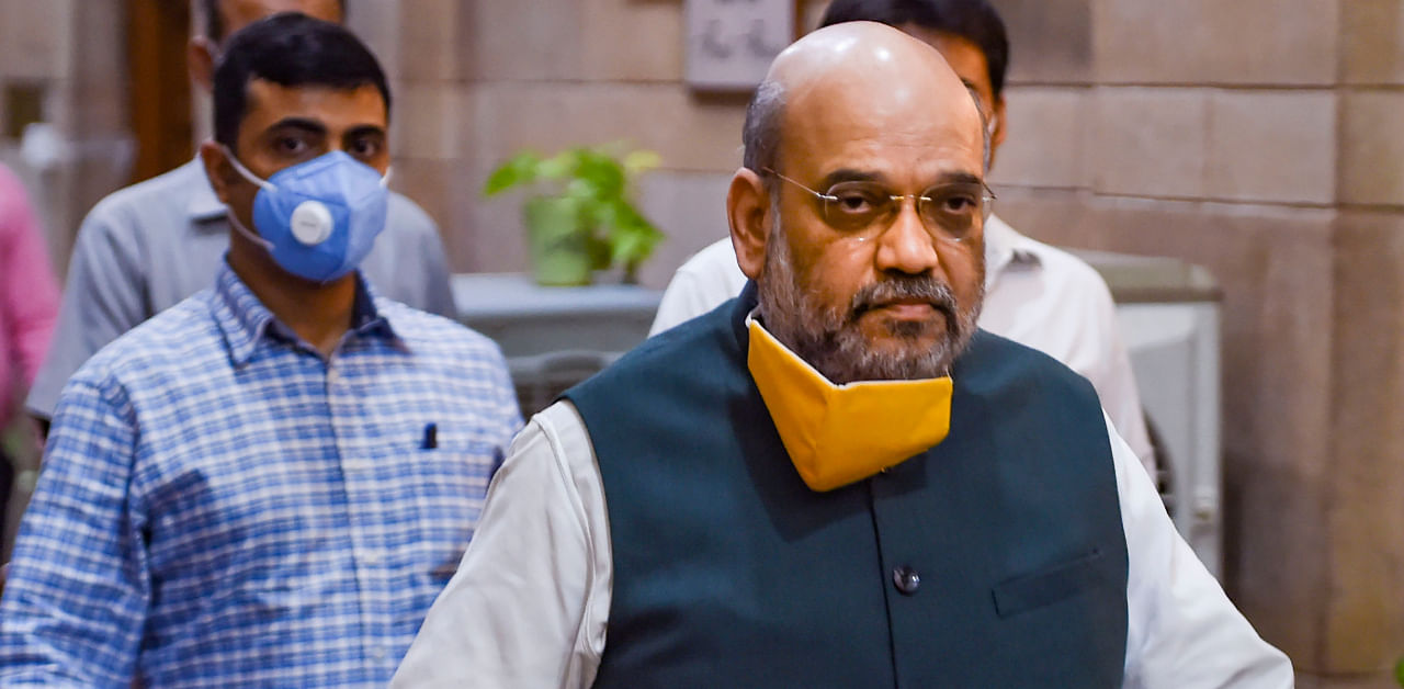 Union Home Minister Amit Shah. Credit: PTI