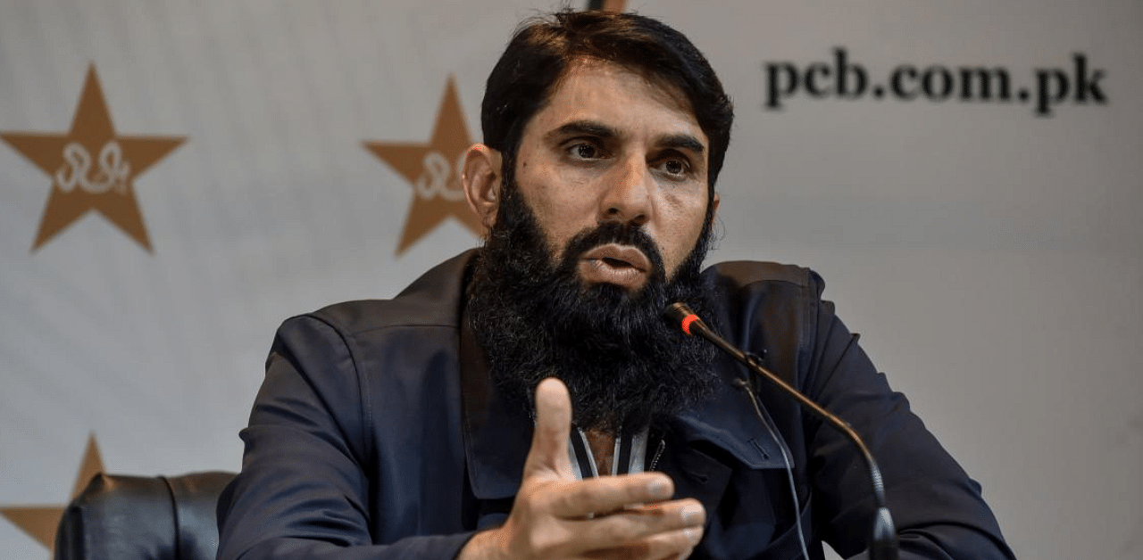 Pakistan Cricket Board (PCB) chief selector Misbah-ul-Haq. Credit: AFP Photo