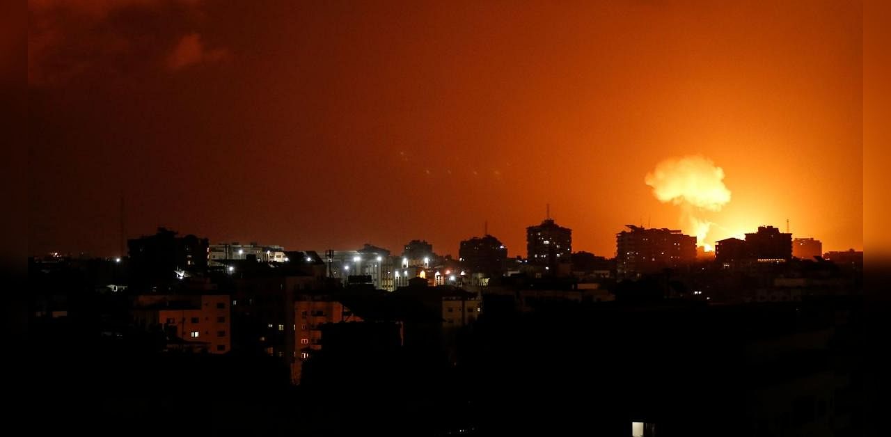 Israel bombs Hamas-ruled Gaza Strip. Credit: AFP Photo