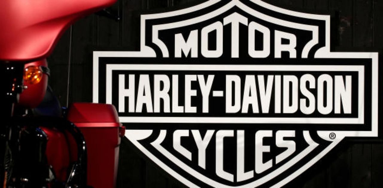 Harley-Davidson Inc. logo. Credit: Reuters