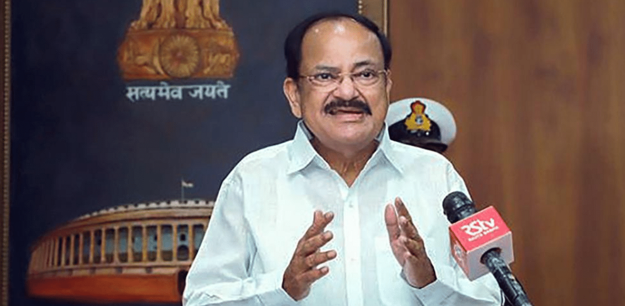 Vice President M Venkaiah Naidu. Credit: PTI