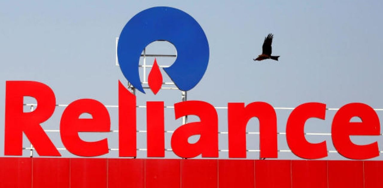 Reliance Industries logo. Credit: Reuters Photo