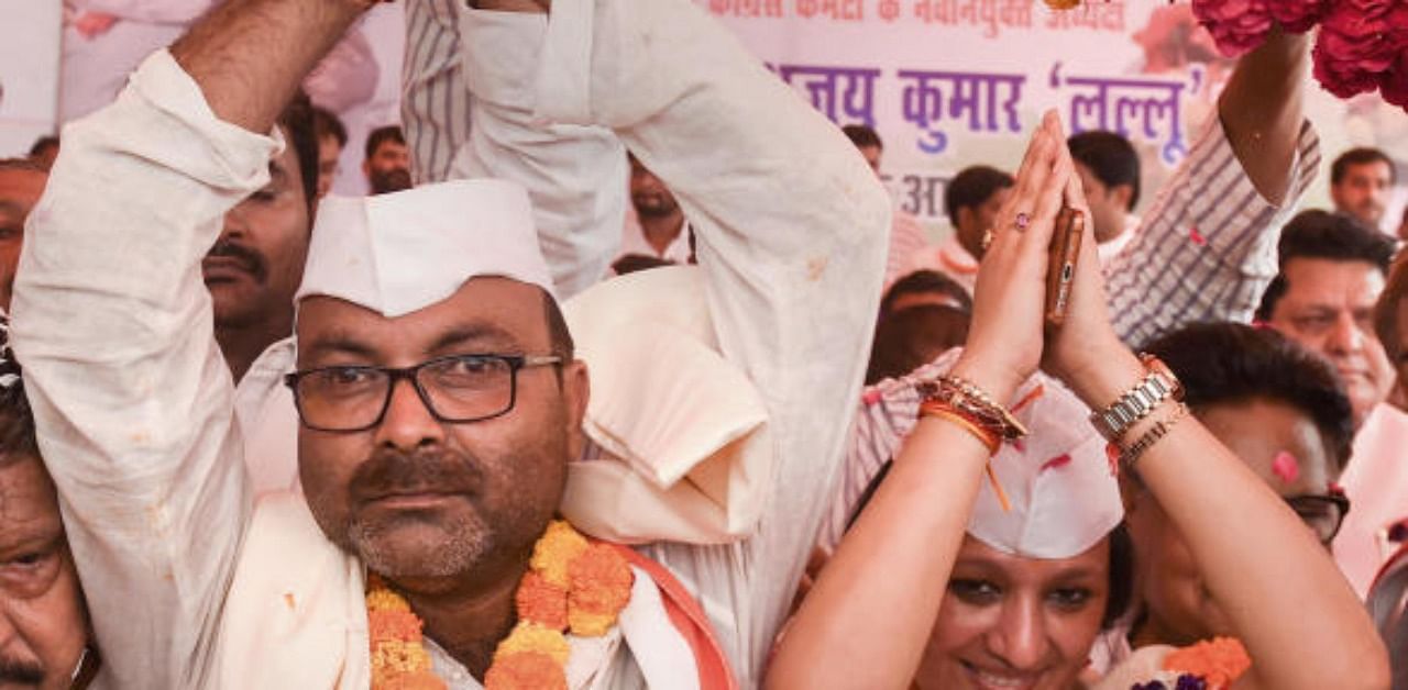 Uttar Pradesh Congress chief Ajay Kumar Lallu. Credit: PTI Photo