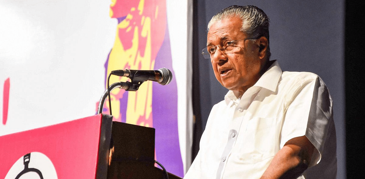 Kerala Chief Minister Pinarayi Vijayan. 