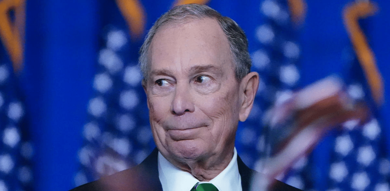 Former Democratic US presidential candidate Mike Bloomberg. Credit: Reuters Photo