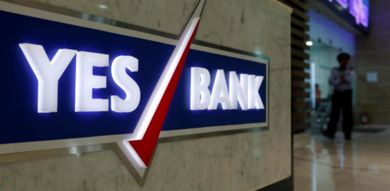 The Yes Bank logo. Credit: Reuters Photo