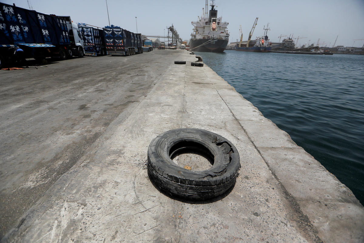 Dakar port. Credit: Reuters File Photo