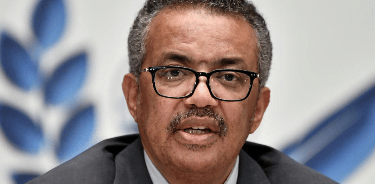  World Health Organization Director-General Tedros Adhanom Ghebreyesus. Credit: Reuters File Photo