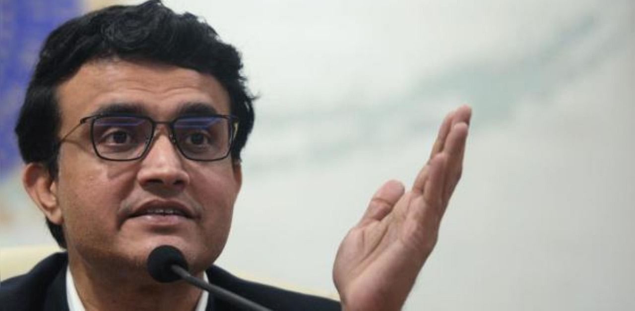 ormer cricketer and president of the Board of Control for Cricket in India (BCCI) Sourav Ganguly. Credit: AFP Photo
