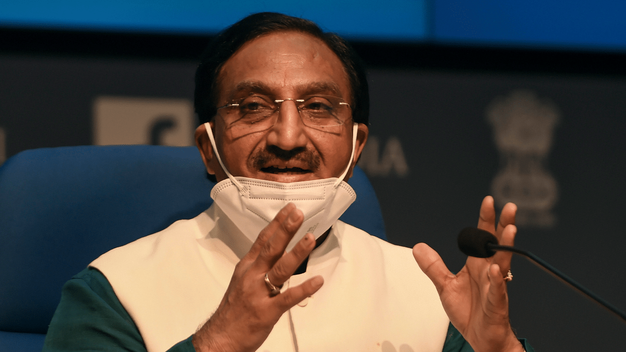 Union HRD Minister Ramesh Pokhriyal. Credits: PTI Photo