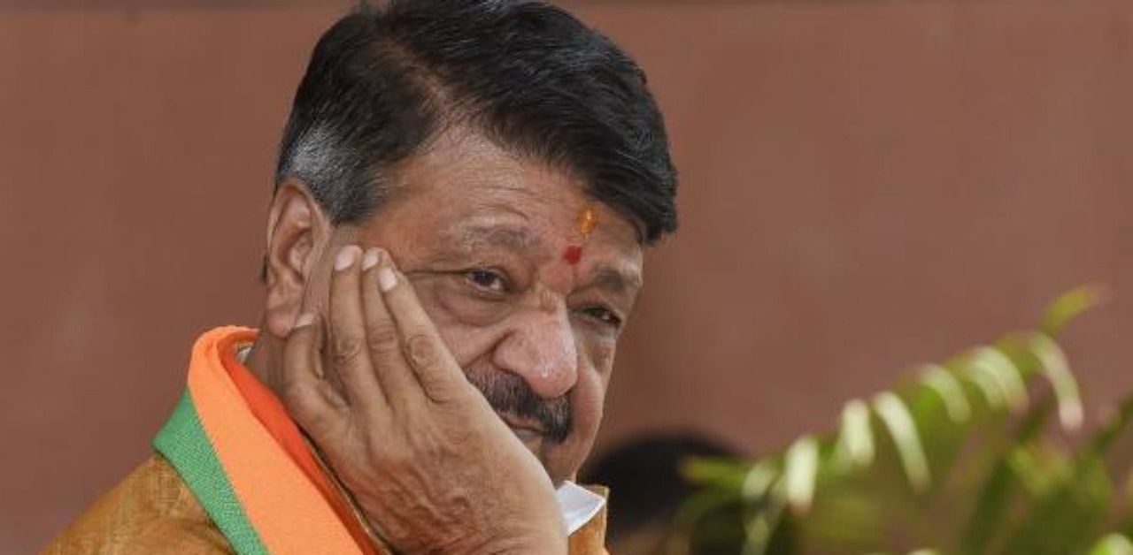 BJP National General Secretary Kailash Vijayvargiya. Credit: PTI Photo