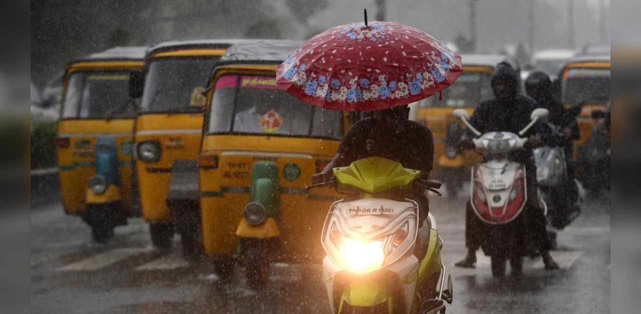 Heavy rains expected in Gangetic West Bengal. Credit: AFP Photo