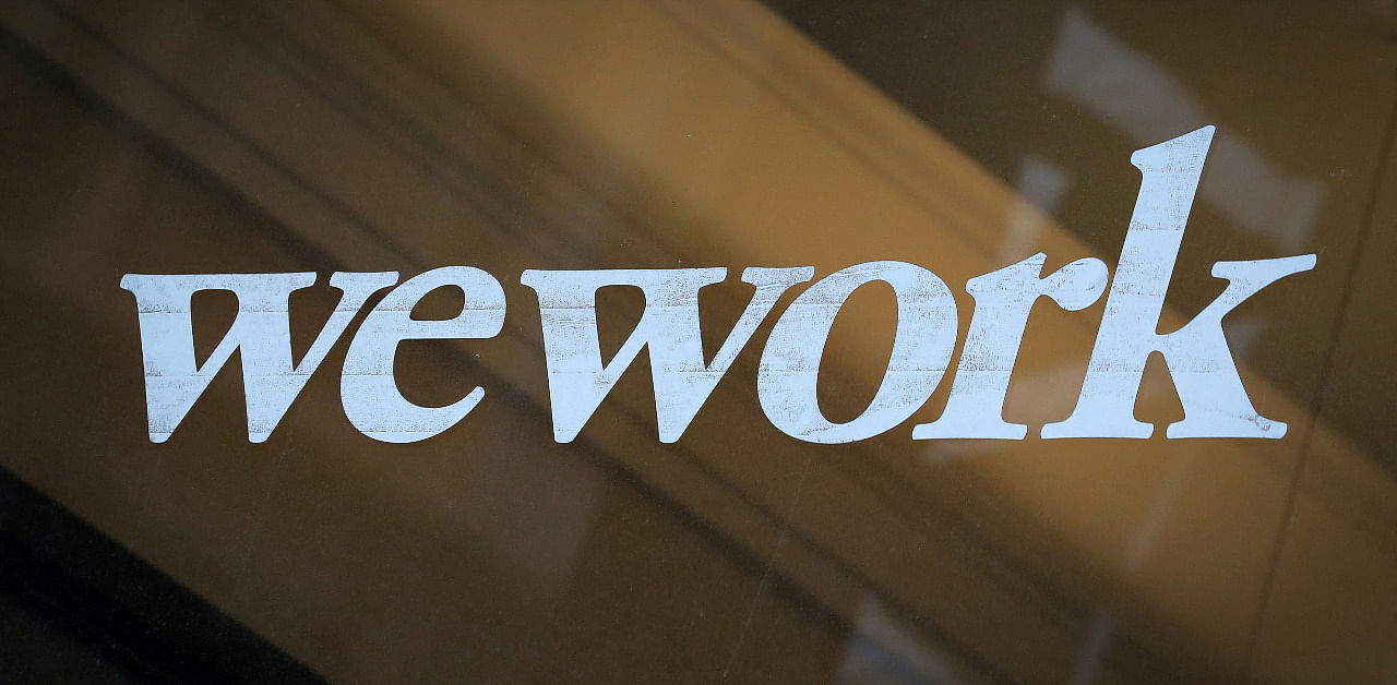 WeWork logo. Credit: Reuters Photo
