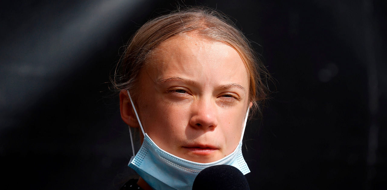 Teenage cliamte activist Greta Thunberg. Credit: AFP Photo