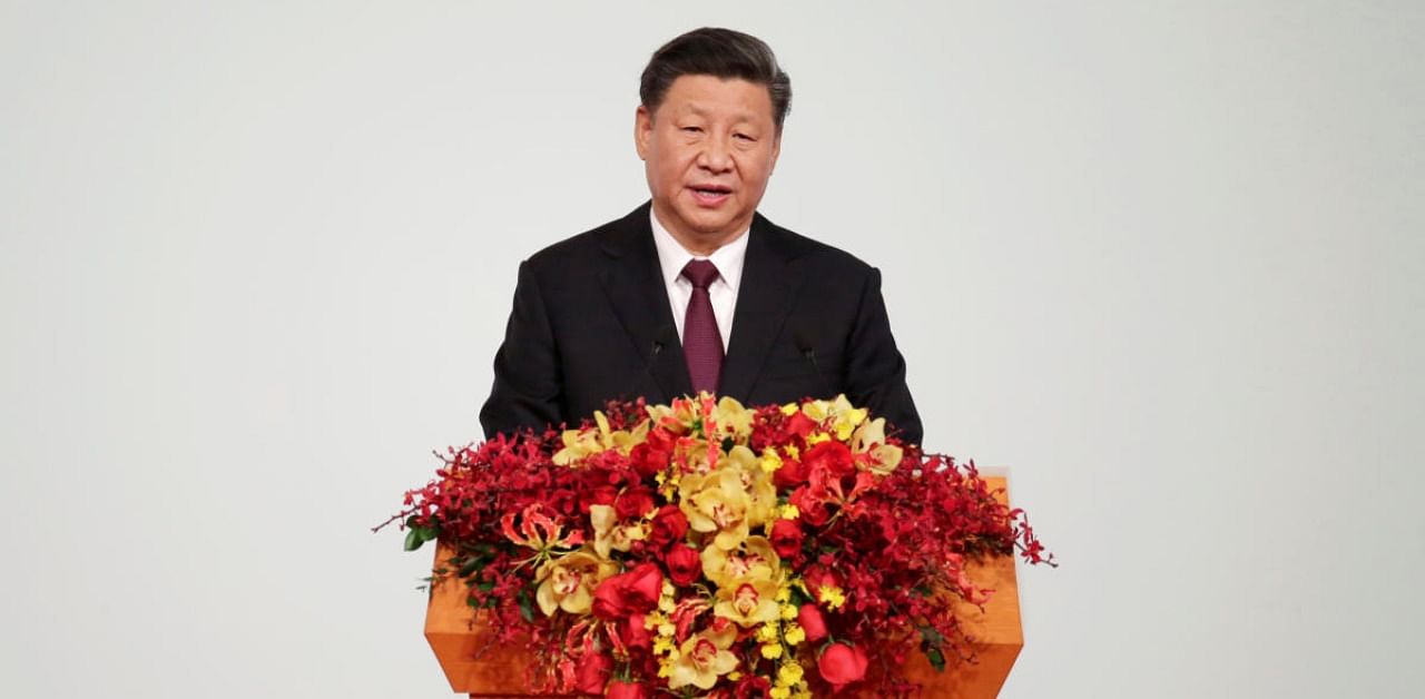 Chinese President Xi Jinping warned that the world's second-biggest economy is facing a period of 'turbulent change', while chairing a seminar. Credits: Reuters