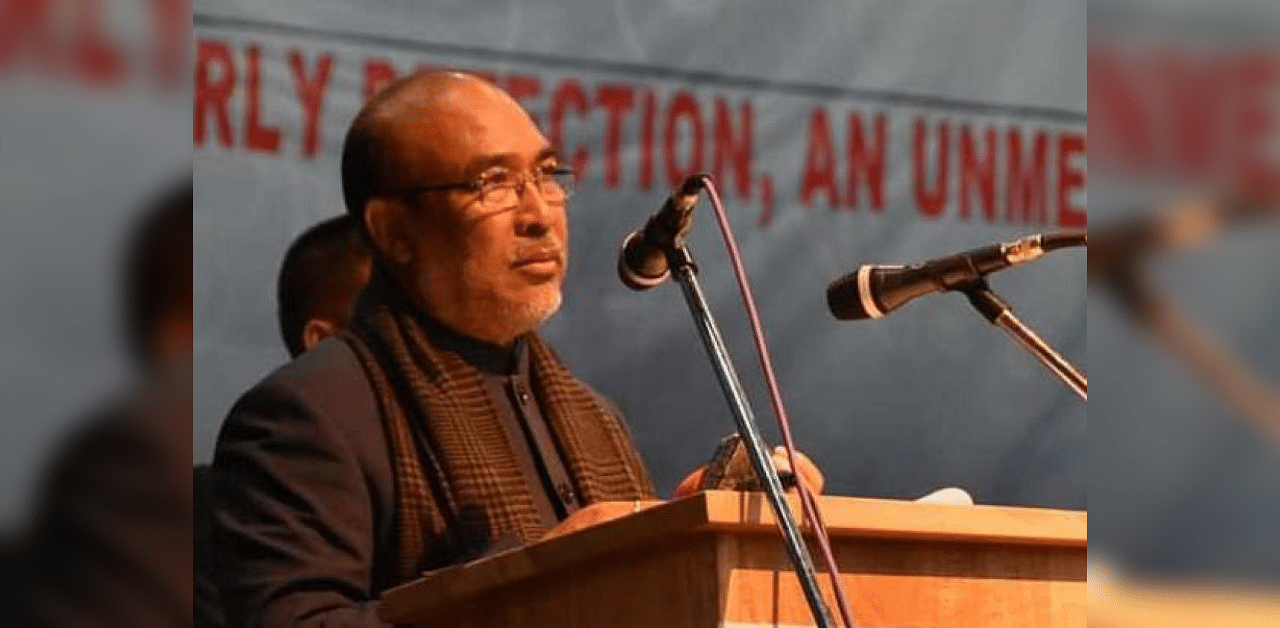 Manipur Chief Minister N. Biren Singh.