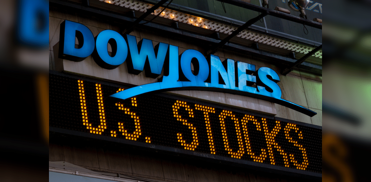  Dow Jones sign . Credit: iStock