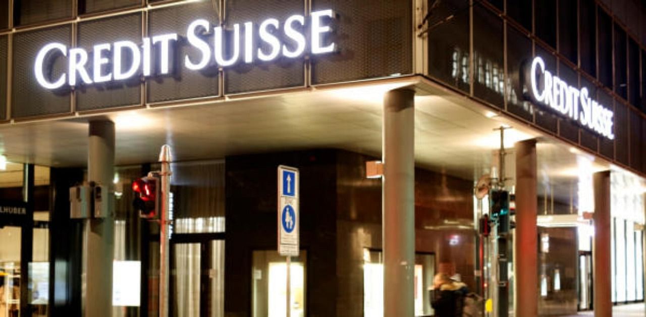 The logo of Swiss bank Credit Suisse is seen at a branch office in Basel, Switzerland. Credit: Reuters Photo